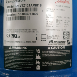 Danfoss Compressor VTZ121AJNR1B